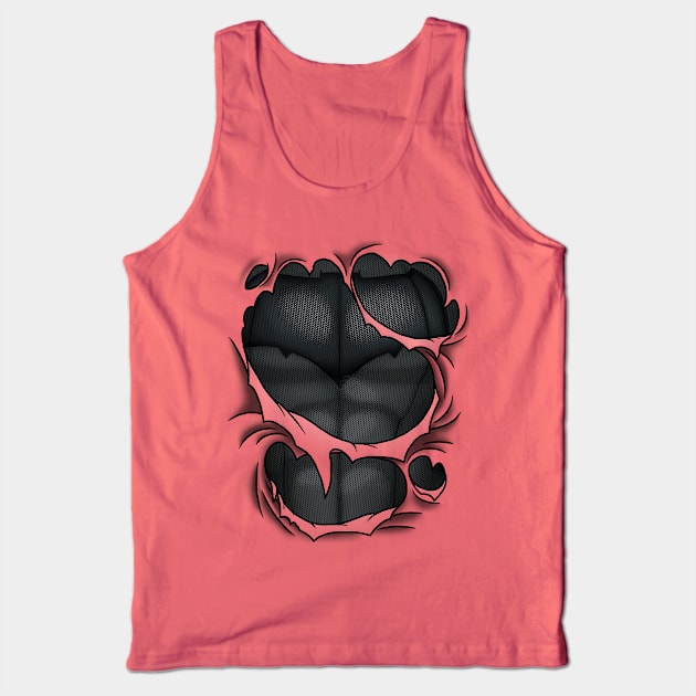 Knight suit Tank Top by Cattoc_C